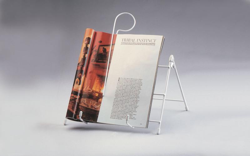 Folding Book and Magazine Stand 